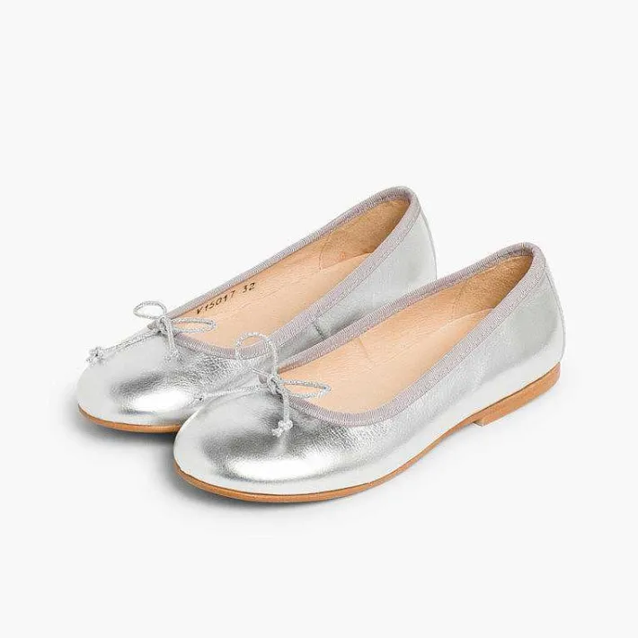 Pisamonas Ballet Pumps And Flats>Leather Ballet Pumps
