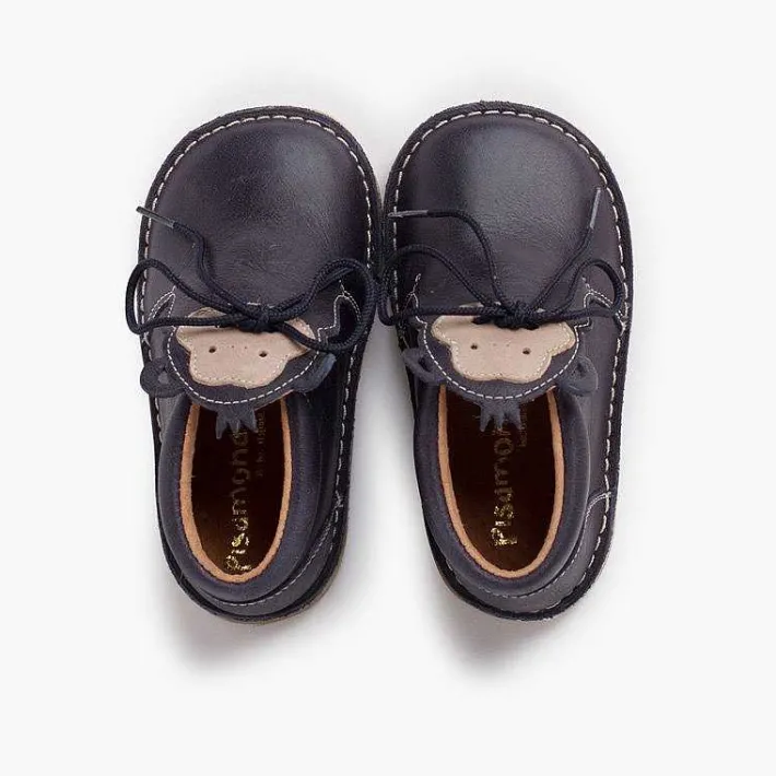 Pisamonas Boots>Leather Boot Laces Monkey Face