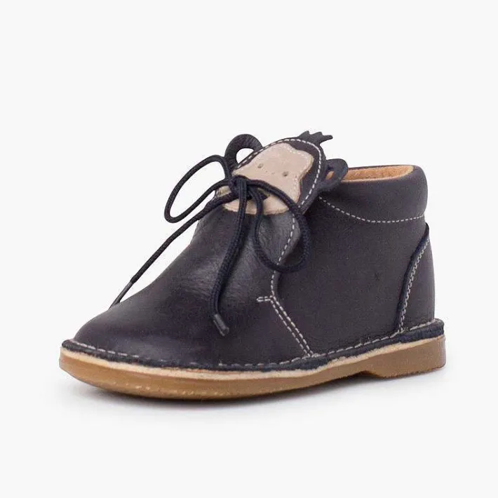 Pisamonas Boots>Leather Boot Laces Monkey Face
