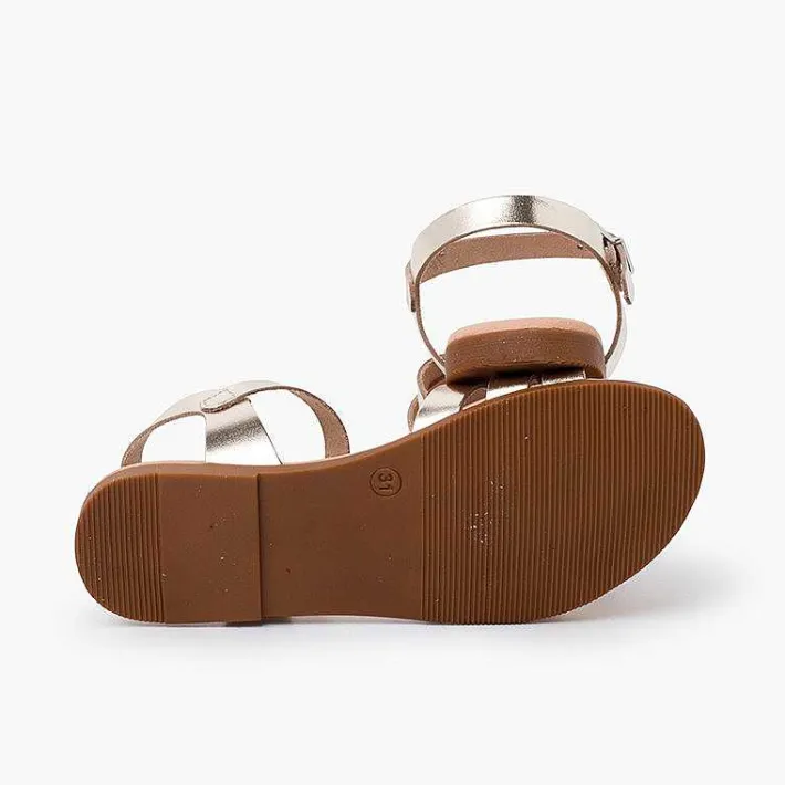 Pisamonas Sandals>Leather Roman Sandals For Women And Girls