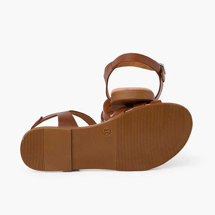 Pisamonas Sandals>Leather Roman Sandals For Women And Girls