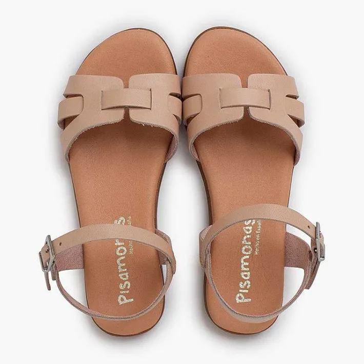 Pisamonas Sandals>Leather Roman Sandals For Women And Girls