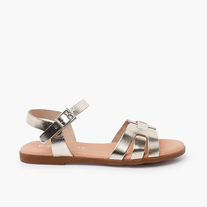 Pisamonas Sandals>Leather Roman Sandals For Women And Girls