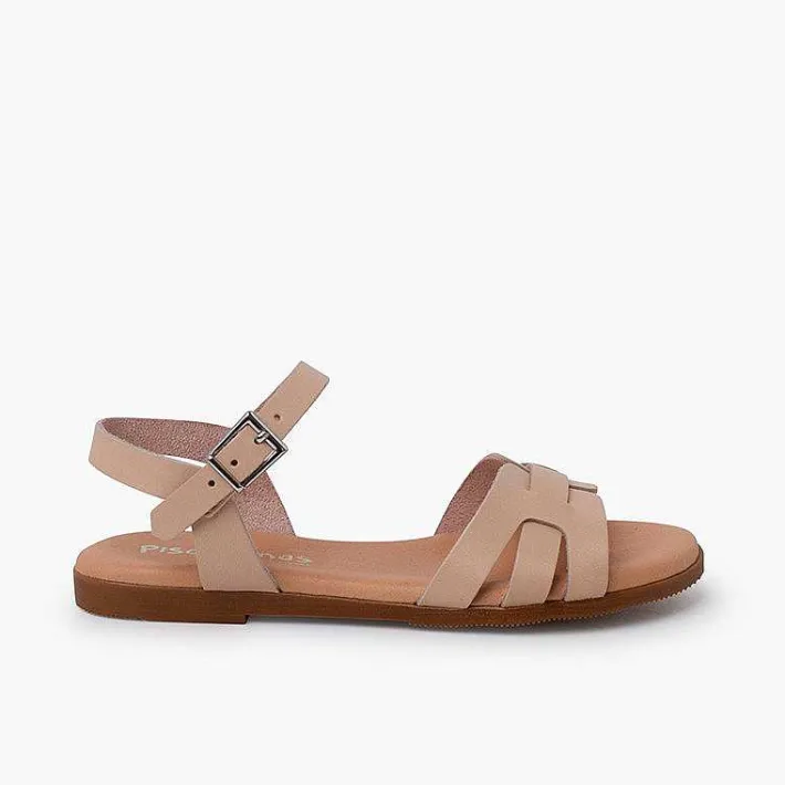 Pisamonas Sandals>Leather Roman Sandals For Women And Girls