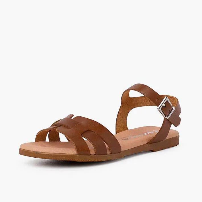 Pisamonas Sandals>Leather Roman Sandals For Women And Girls