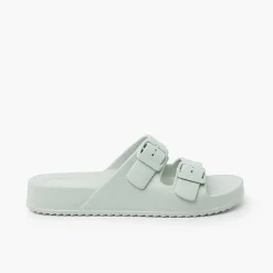 Pisamonas Jelly Sandals And Beachwear>Lightweight Eva Rubber Sandals Double Buckles