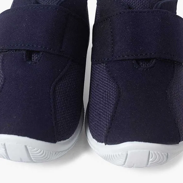 Pisamonas Trainers>Linen And Nobutex Trainers With Hook-And-Loop Fastening