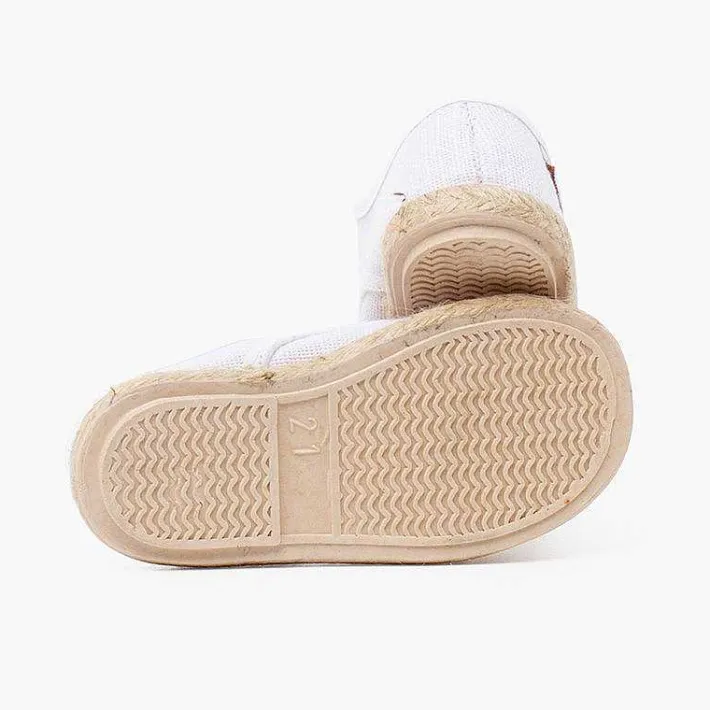 Pisamonas Trainers>Linen Bluchers With Jute Laces And Sole