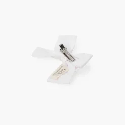 Pisamonas Hair Accessories>Linen Bow Hair Duck Clip