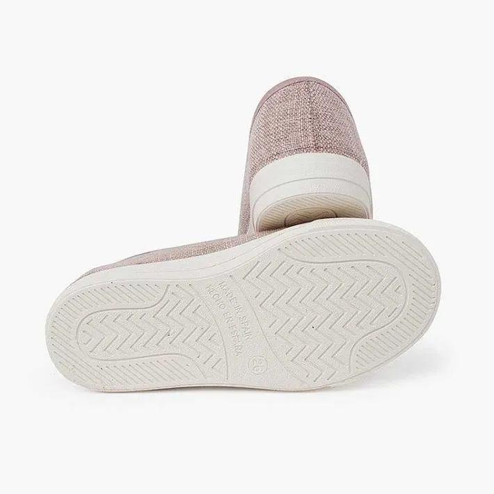 Pisamonas Trainers>Linen Lace-Up Trainers