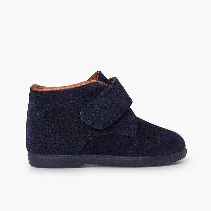 Pisamonas Boots>Little Boys Bootie With Adherent Strap