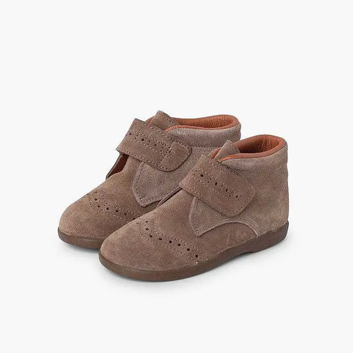 Pisamonas Boots>Little Boys Bootie With Adherent Strap
