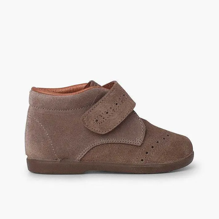 Pisamonas Boots>Little Boys Bootie With Adherent Strap