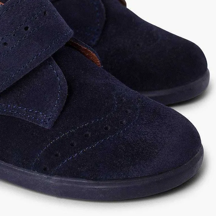 Pisamonas Boots>Little Boys Bootie With Adherent Strap