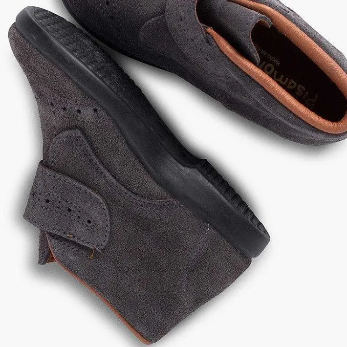 Pisamonas Boots>Little Boys Bootie With Adherent Strap