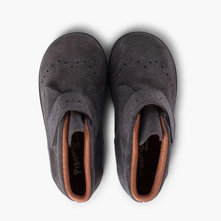 Pisamonas Boots>Little Boys Bootie With Adherent Strap
