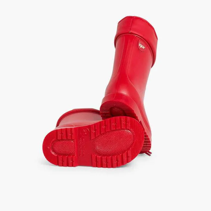 Pisamonas Wellies>Little Children Wellies With Adjustable Top By Igor