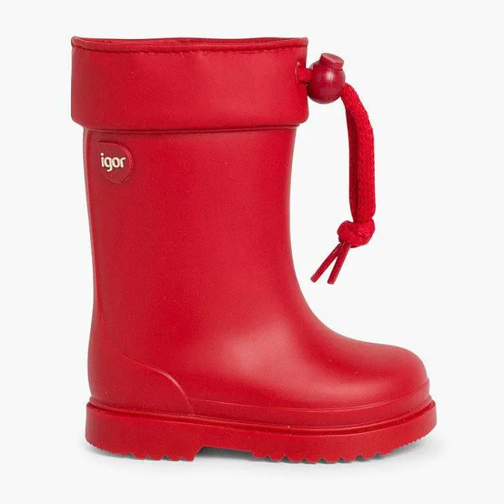 Pisamonas Wellies>Little Children Wellies With Adjustable Top By Igor