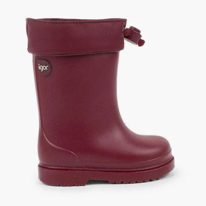 Pisamonas Wellies>Little Children Wellies With Adjustable Top By Igor