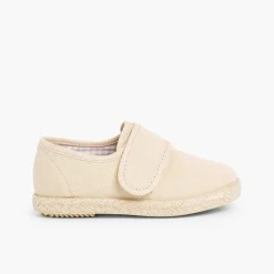 Pisamonas Brogues And Bluchers>Loop Fasteners Blucher Shoes Espadrille Sole