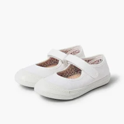 Pisamonas Trainers>Loop Fasteners Mary Janes With Reinforced Rubber Toe