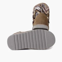 Pisamonas Boots>Low Boot Australian Style Details Wool Colors