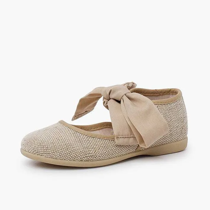 Pisamonas Mary Janes>Low-Cut Mary Janes Wide Bow