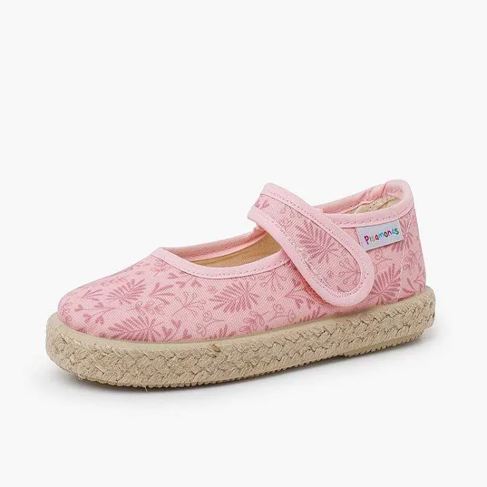Pisamonas Mary Janes>Mary Janes Espadrille Sole Branches Design