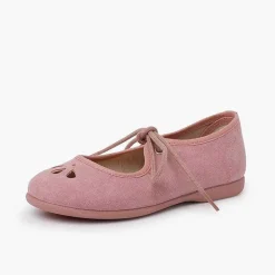 Pisamonas Mary Janes>Mary Janes Fine Lace Die Cut Design