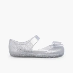 Pisamonas Jelly Sandals And Beachwear>Mary Janes Jelly Sandals Loop Fasteners And Bow Mia