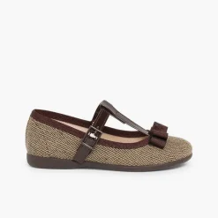 Pisamonas Mary Janes>Mary Janes With A Bow