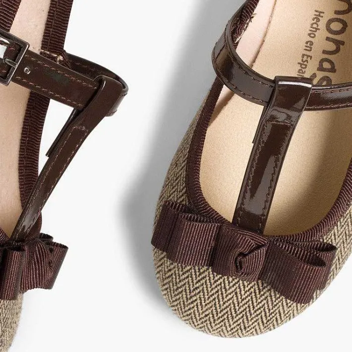 Pisamonas Mary Janes>Mary Janes With A Bow