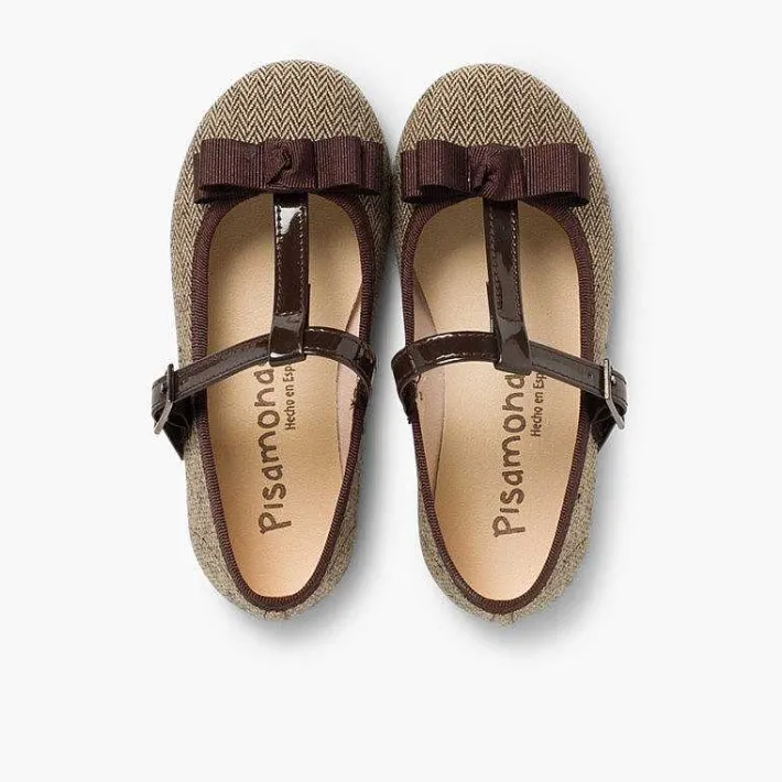 Pisamonas Mary Janes>Mary Janes With A Bow