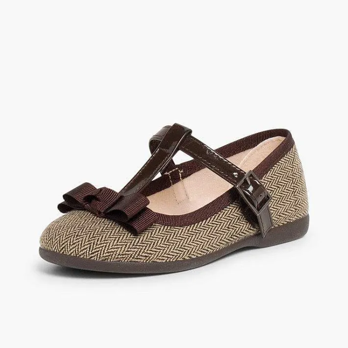 Pisamonas Mary Janes>Mary Janes With A Bow