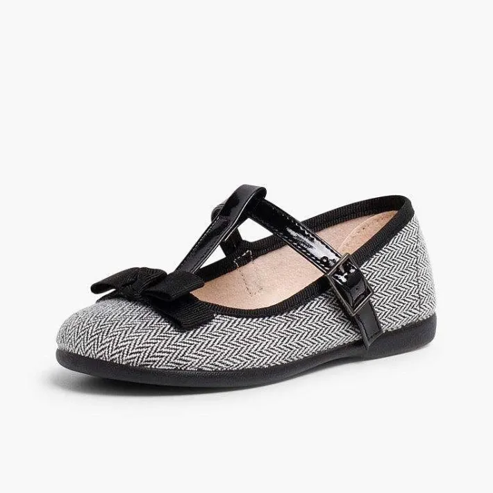 Pisamonas Mary Janes>Mary Janes With A Bow