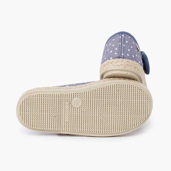 Pisamonas Mary Janes>Mary Janes With Espadrille Sole And Riptape Strap