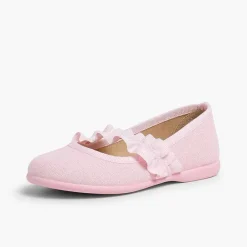 Pisamonas Communion Shoes>Mary Janes With Wide Elastic Strap