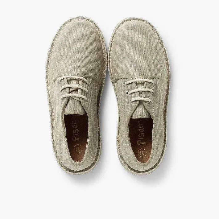 Pisamonas Communion Shoes>Mens & Boys Canvas Blucher Shoes