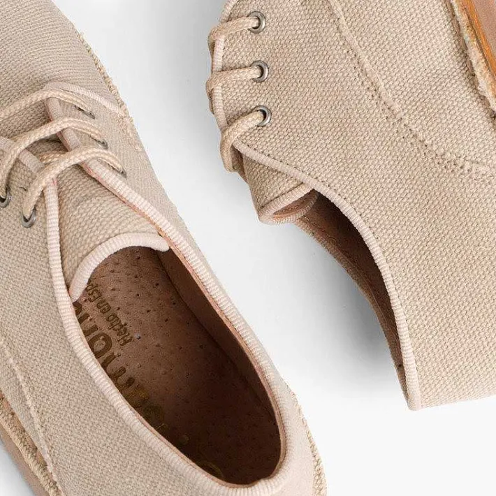 Pisamonas Communion Shoes>Mens & Boys Canvas Blucher Shoes