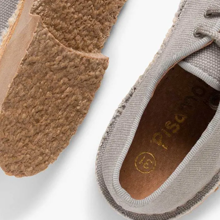 Pisamonas Communion Shoes>Mens & Boys Canvas Blucher Shoes