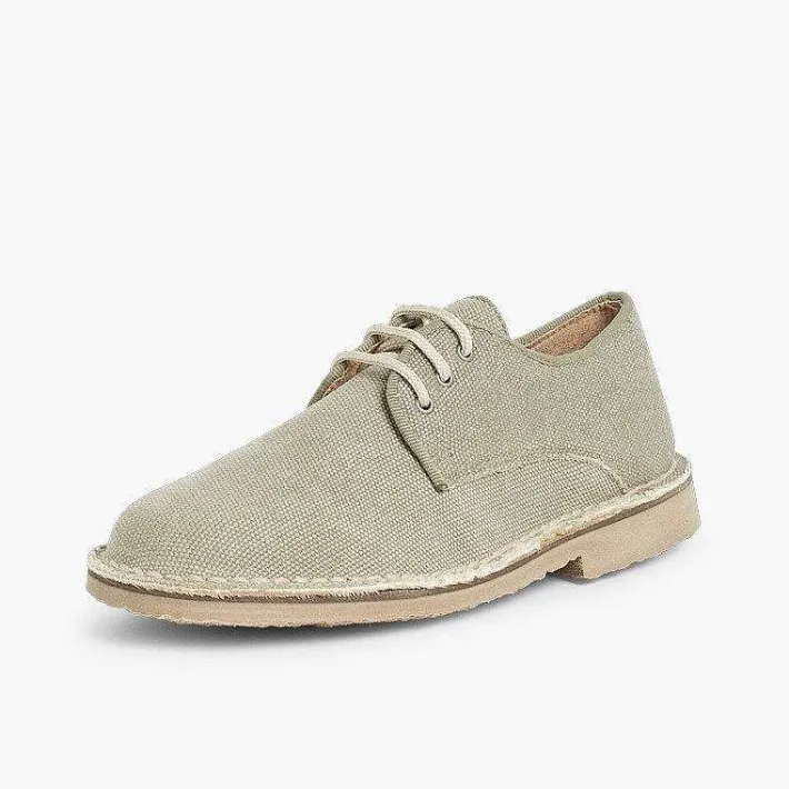 Pisamonas Communion Shoes>Mens & Boys Canvas Blucher Shoes