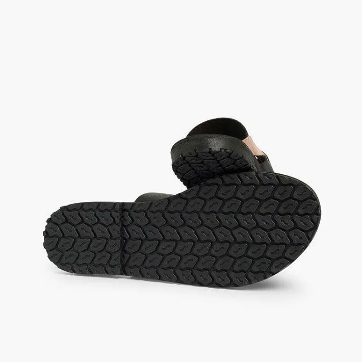 Pisamonas Sandals>Metallic Leather Toe Post Sandal