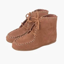Pisamonas Boots>Mohican Style Suede Boots For Children