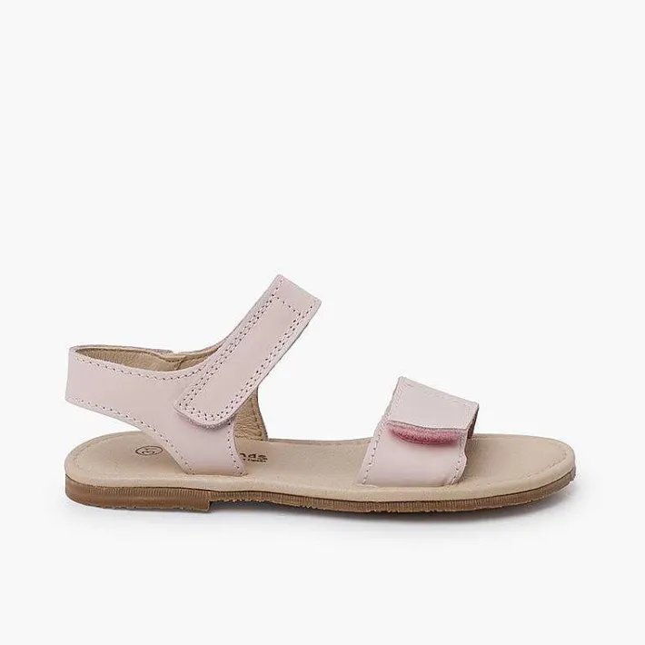 Pisamonas Sandals>Nappa Leather Sandals Adherent Straps