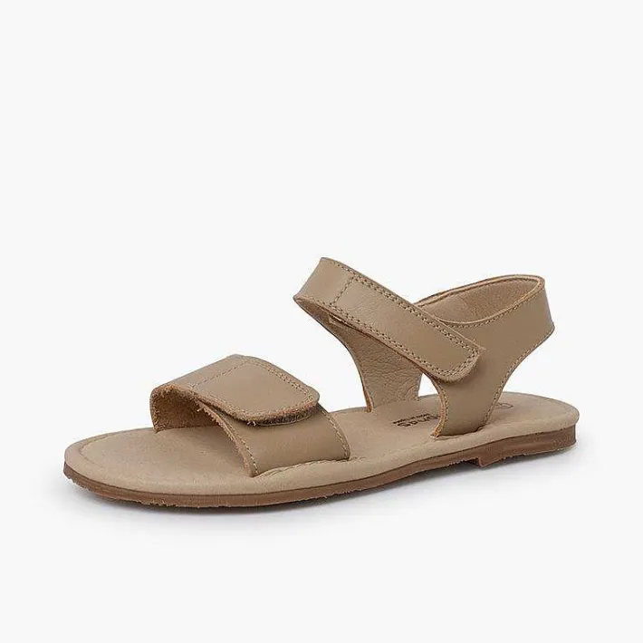 Pisamonas Sandals>Nappa Leather Sandals Adherent Straps