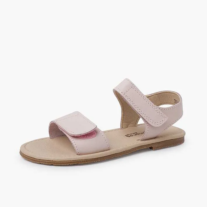 Pisamonas Sandals>Nappa Leather Sandals Adherent Straps