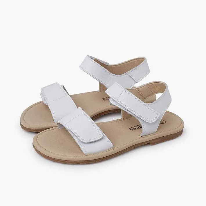 Pisamonas Sandals>Nappa Leather Sandals Adherent Straps