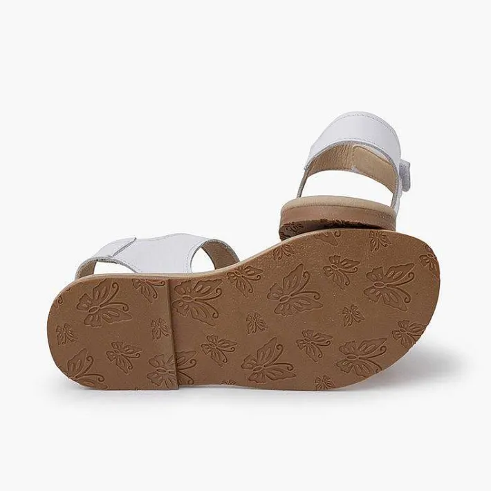 Pisamonas Sandals>Nappa Leather Sandals Adherent Straps