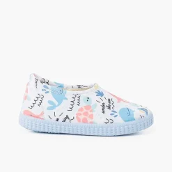 Pisamonas Jelly Sandals And Beachwear>Neoprene Type Closed Trainers With Drawings