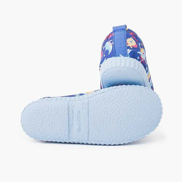 Pisamonas Jelly Sandals And Beachwear>Neoprene Type Closed Trainers With Drawings
